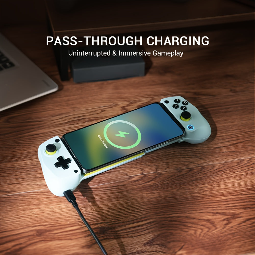 GameSir X5 Lite Mobile Gamepad Game Controller: Hall Effect Sticks for FPS/MOBA | Ultra-Light 135g | Turbo Buttons | Pass-Through Charging | for iOS/Android Phone, Fps Gaming, Gaming Accessory, Portable Controller, Compact Ga