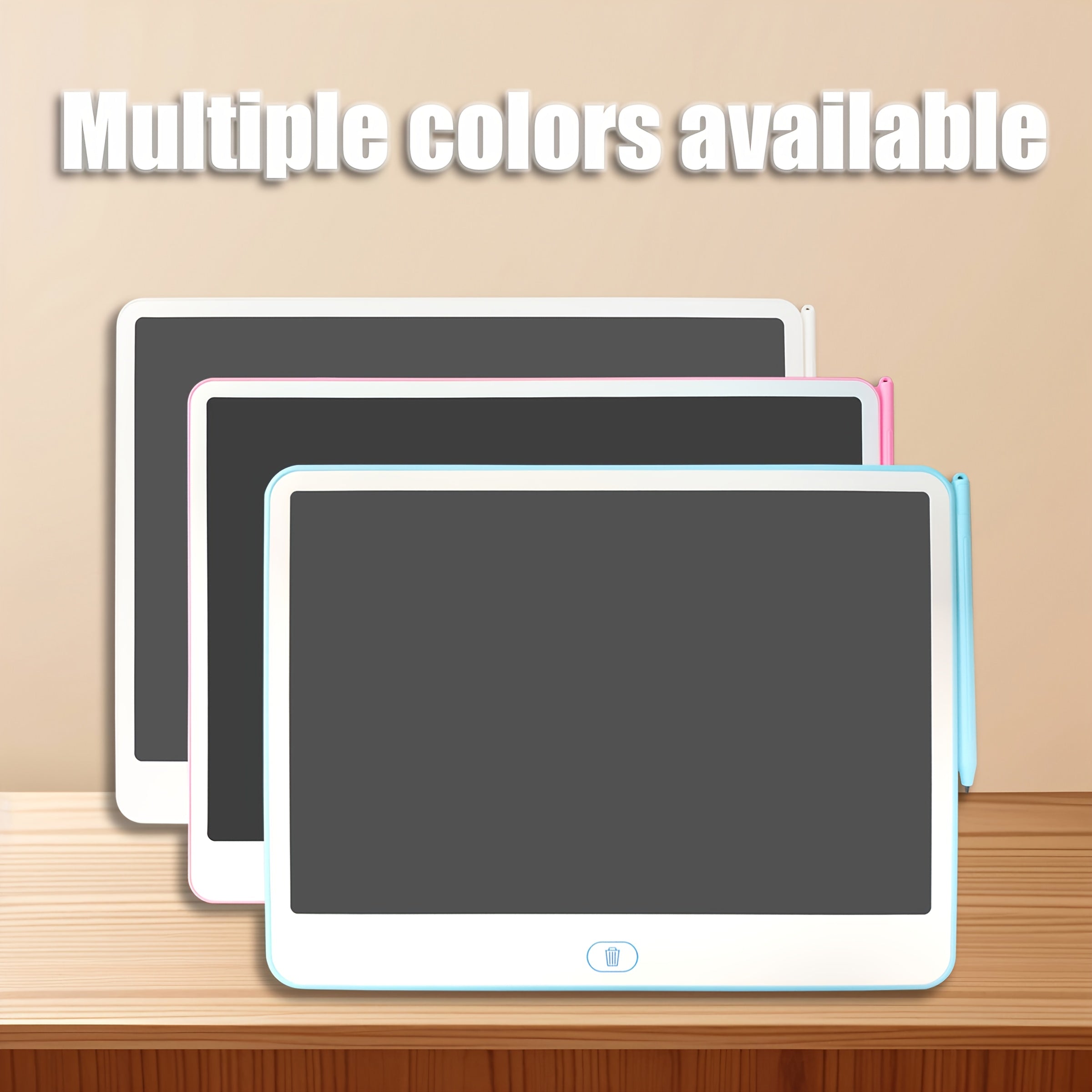 [13-Inch Writing Board] 13-Inch Electronic Writing Board | One-Click Erase Reusable Drawing Tablet with Stylus, Educational Art Toy for Kids, Durable PVC Design, Creative Learning Tool, Smooth Surface Suitable for 11 Holiday