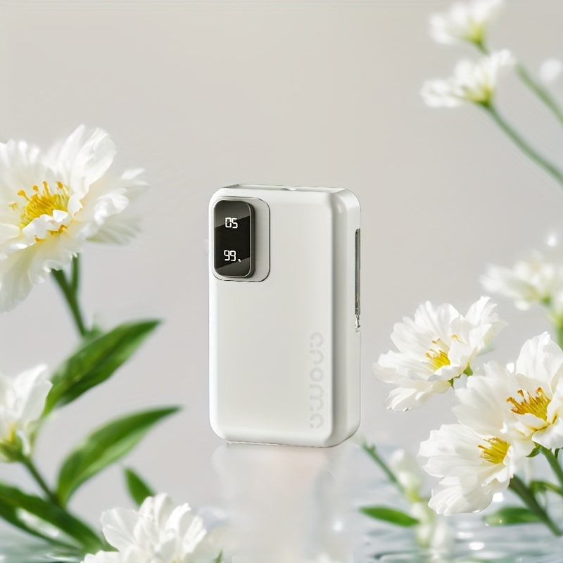 Deodorizing & 2-in-1 | Smart Aroma Diffuser with 7-Level Timer Spray + USB Fast Charging, 1800mAh Long-Lasting Battery, Ideal for Bedroom Moisture, Bathroom Odors, and Office Stale Air. No Essential Oils Needed, Freely Mix Fr