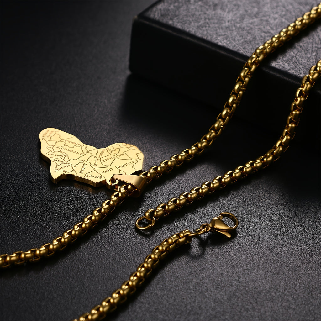 Classic African Pendant Necklace