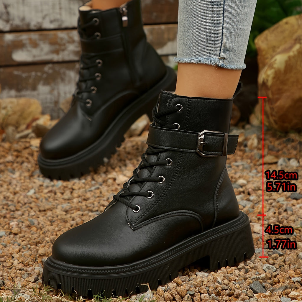 Women's Fleece Ankle Boots