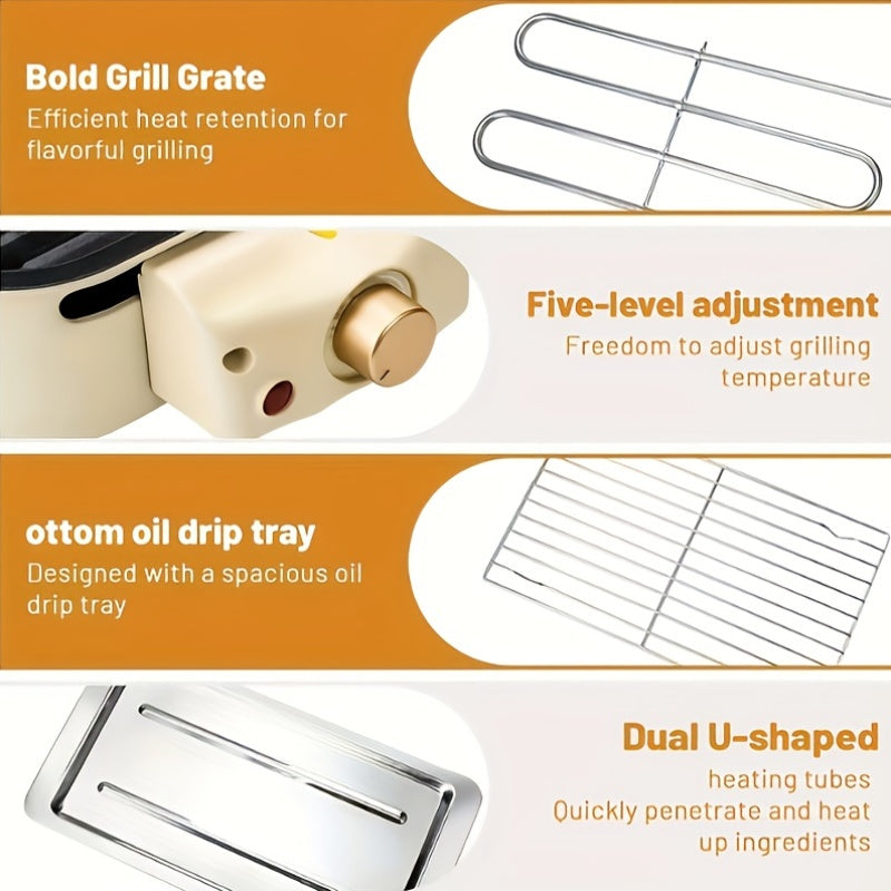 Smokeless Indoor Electric Grill