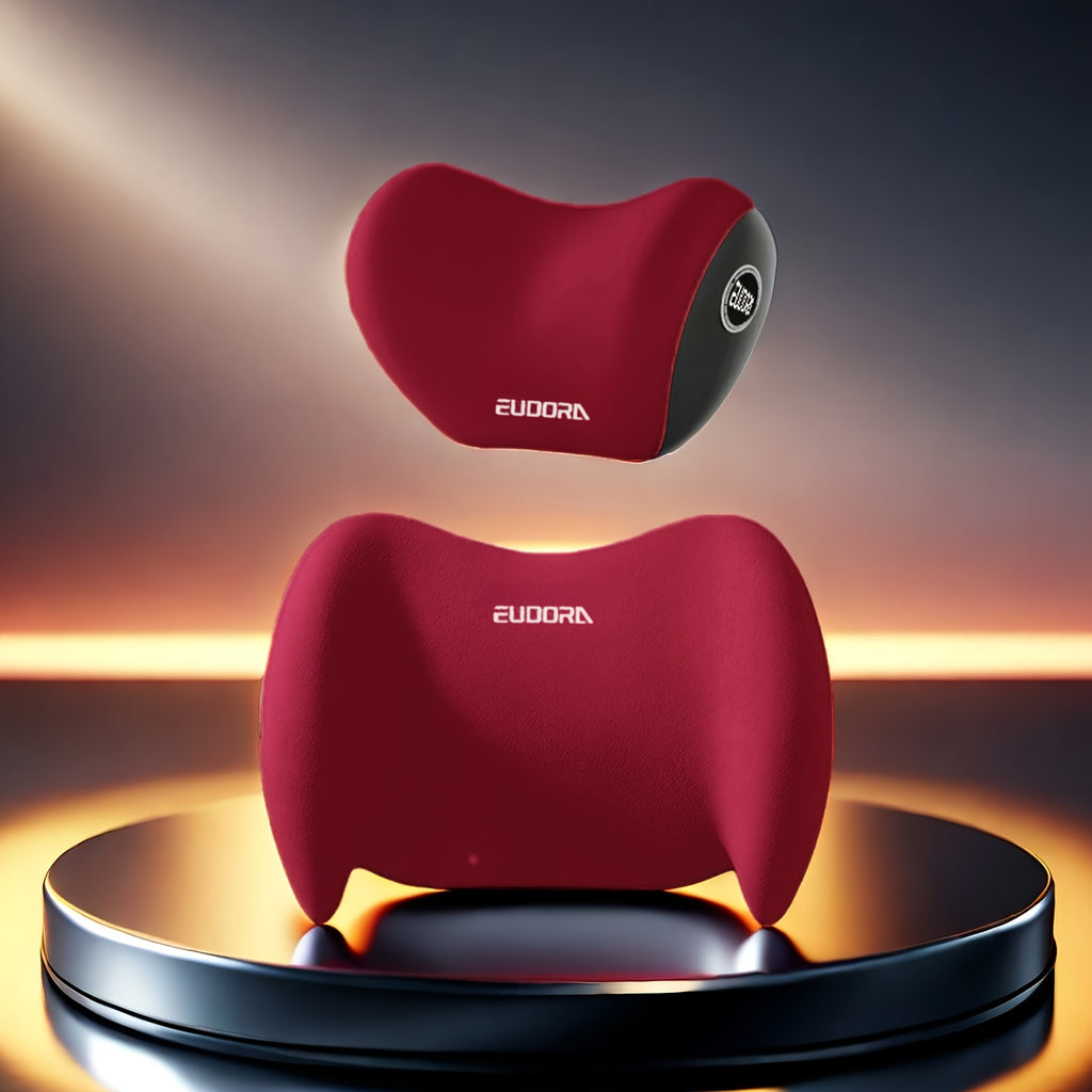 1 set of 2 ergonomic car seats 1 headrest 1 lumbar pillow support combo set is suitable for various models of seats, easy to install, ideal gift for drivers