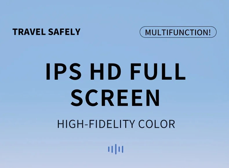 VAVUPO Dual Lens Dash Cam Wide Angle