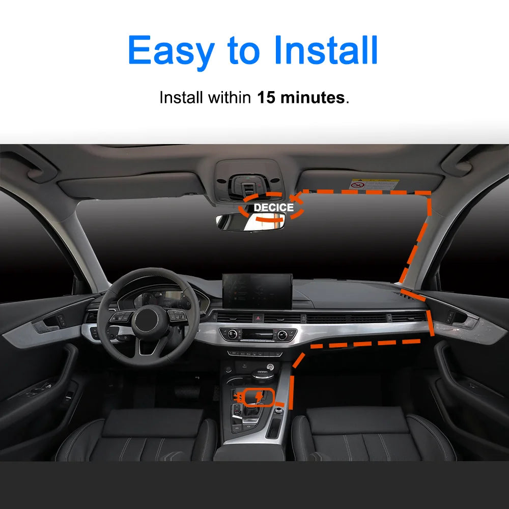 Ultra HD 4K Front Mini Dash Cam