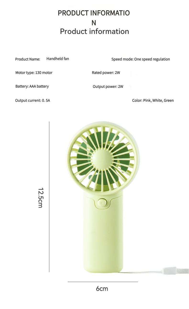 SUN Portable Hand-held Fan