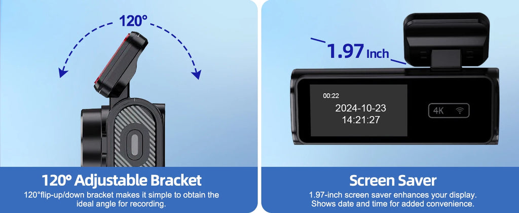 Ultra HD 4K Front Mini Dash Cam
