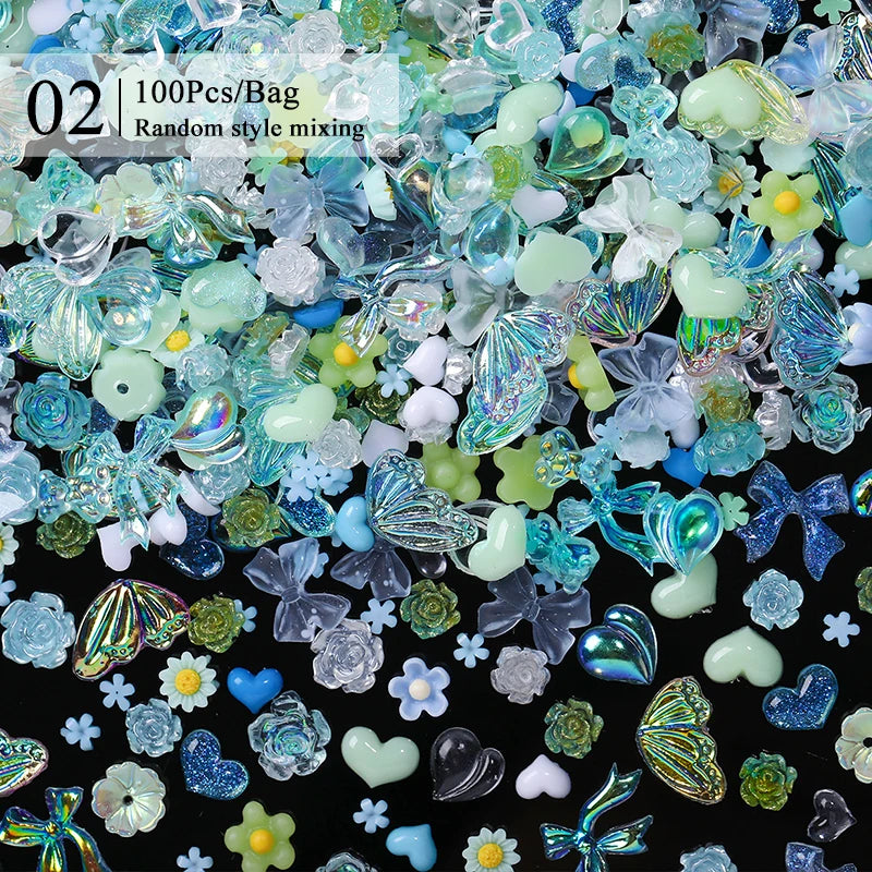 Pearl Mixed Press On