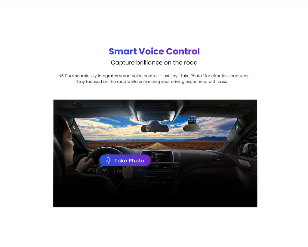 DDPAI Dash Cam Dual Front and Rear