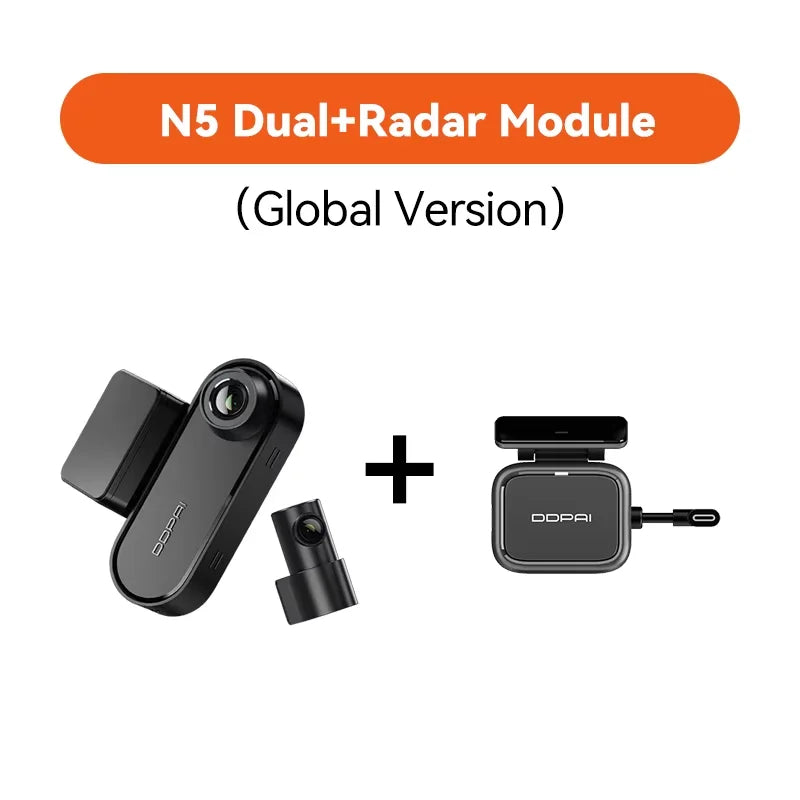 DDPAI Dash Cam Dual Front and Rear