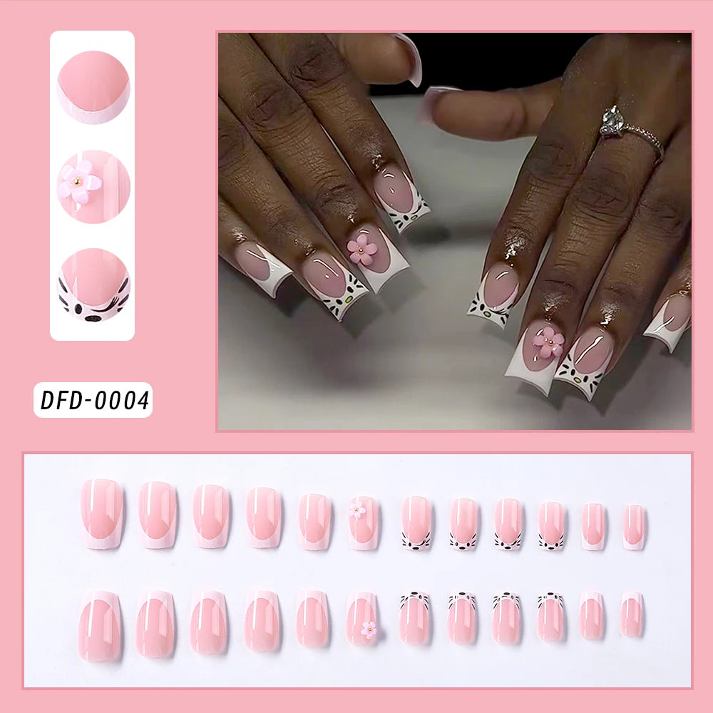 Hello Kitty Bowknot Press on