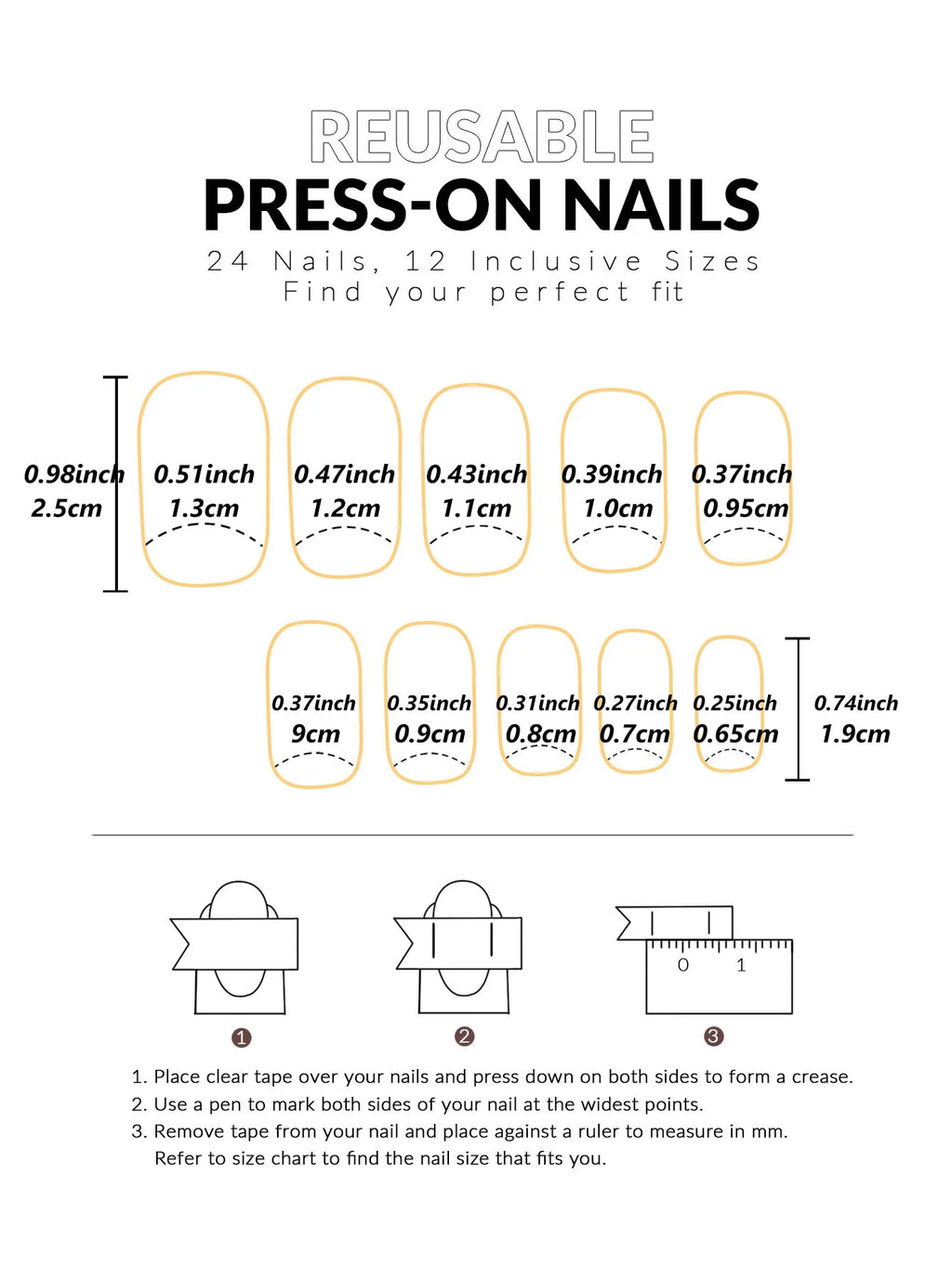 Pink Bow Press on nails