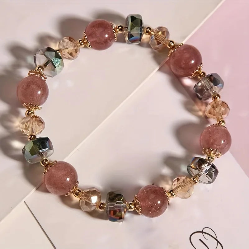 Crystal Beaded Bracelet