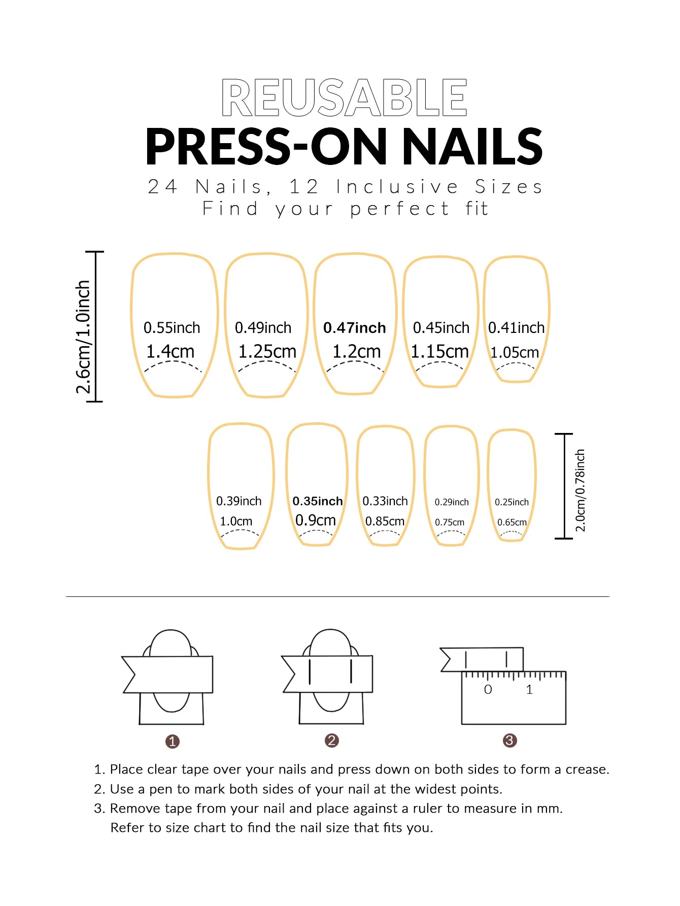 Pink Bow Press on nails