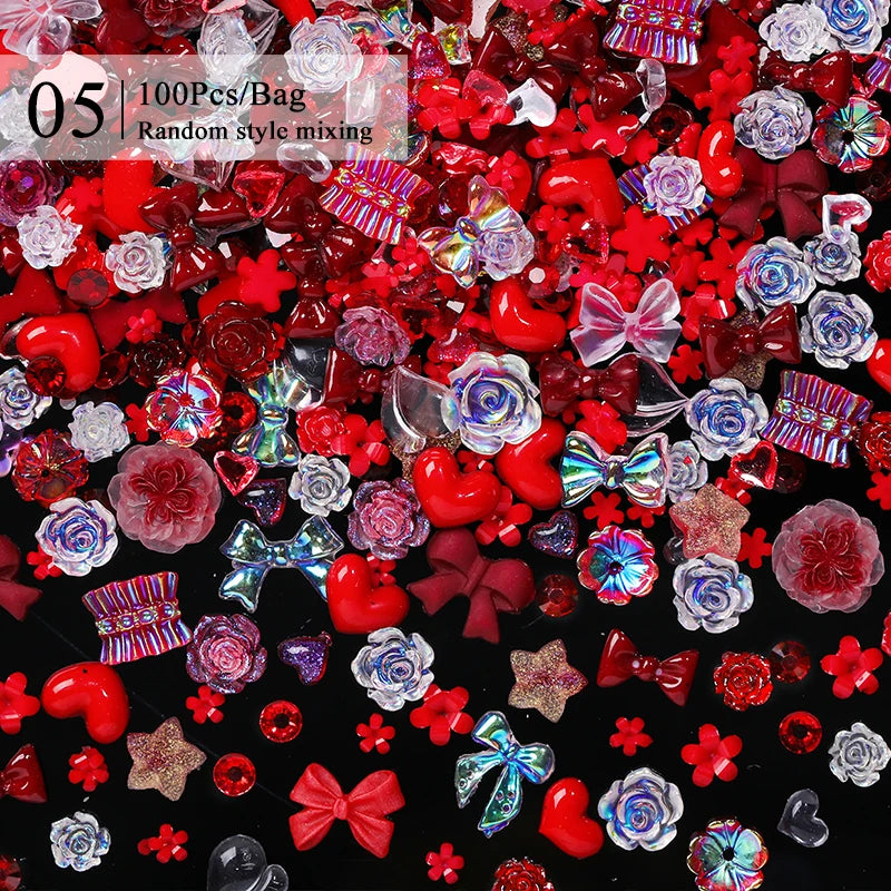 Pearl Mixed Press On