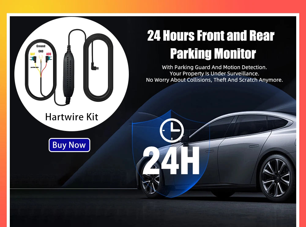 Ultra HD 4K Front Mini Dash Cam