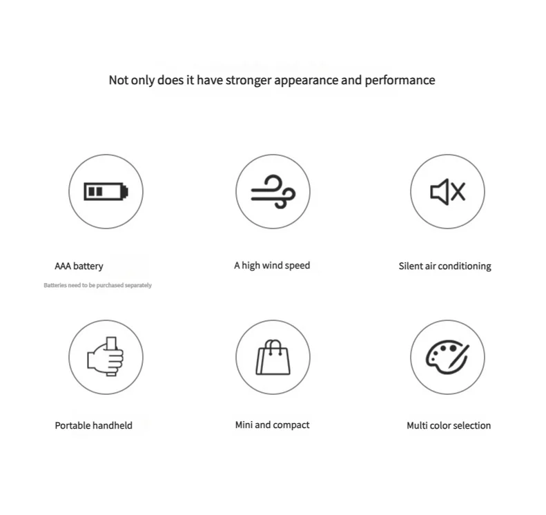 SUN Portable Hand-held Fan