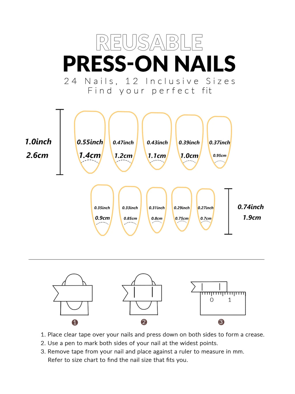 Pink Bow Press on nails