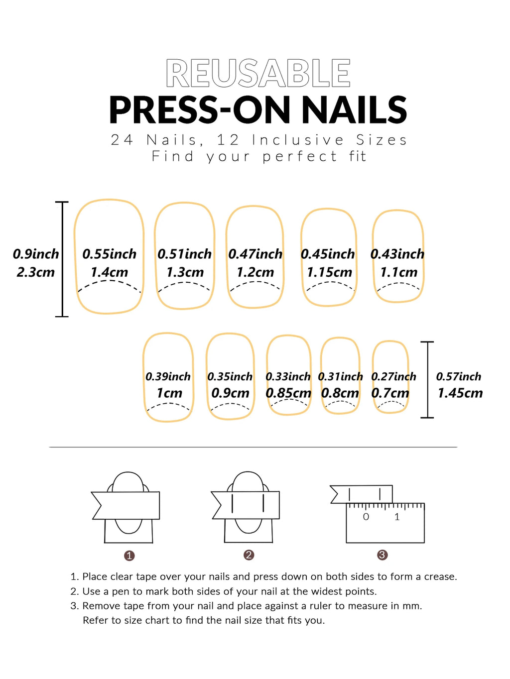 Pink Bow Press on nails