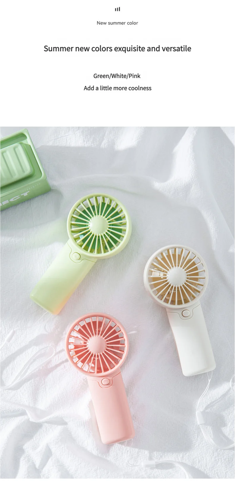 SUN Portable Hand-held Fan