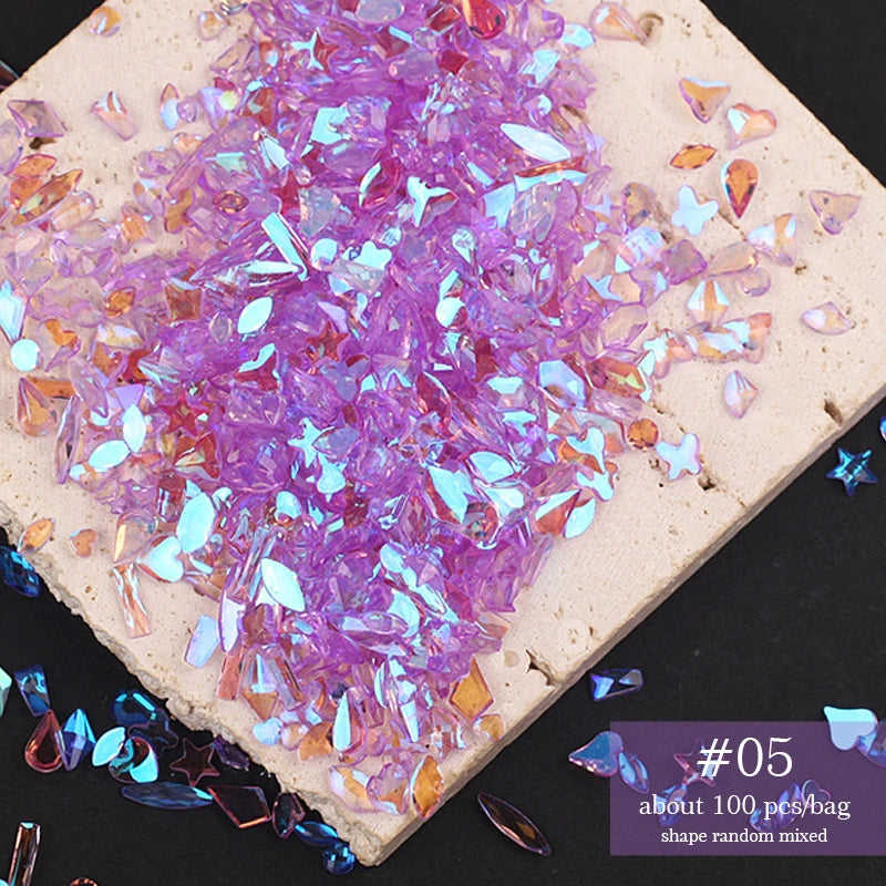 Pearl Mixed Press On