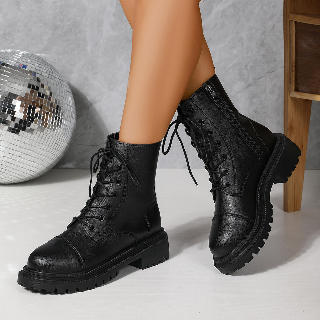 Women's Thick-Soled Short Boots