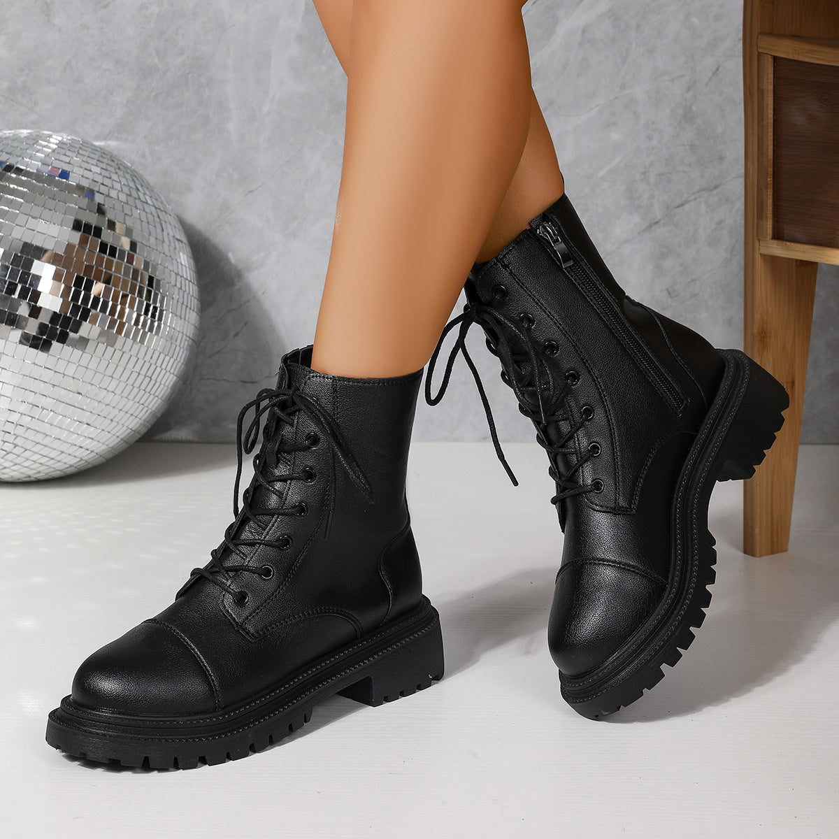 Women's Thick-Soled Short Boots