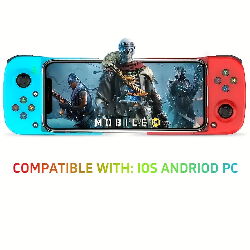 Wireless Gamepad for iPhone/Android/Steam Deck/PC/Table Mobile Phone Controller Wireless Game Controller Joystick Telescopic Gamepad COD Mobile Diablo Immortal - Directly Play, Gaming Accessory, Ergonomic Design, Compact Gami