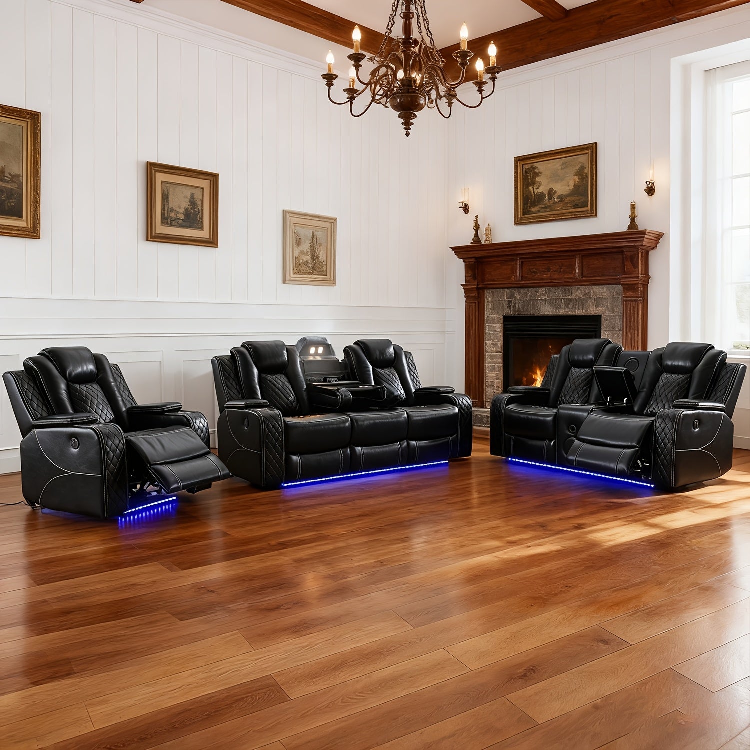 Skyward 3pcs Power Recliner Set