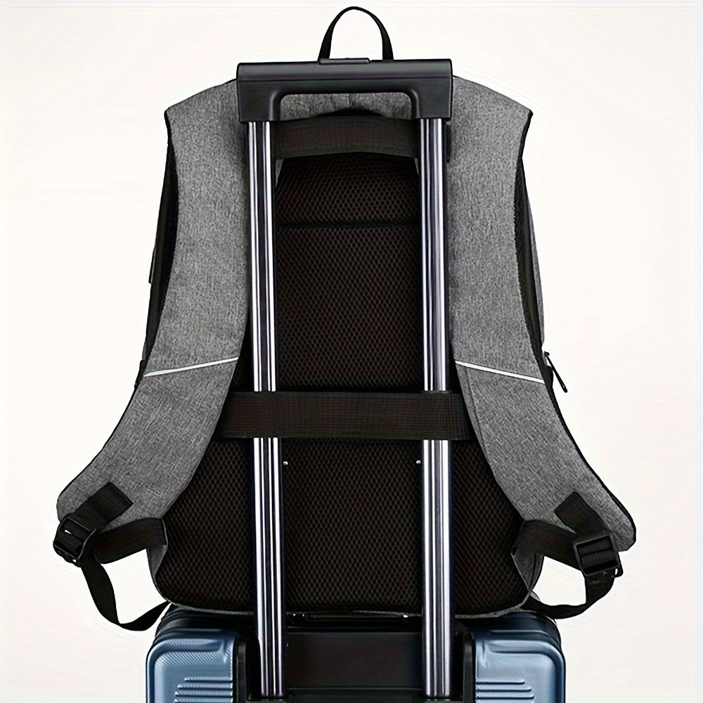 Anti-theft Men's Laptop Backpack