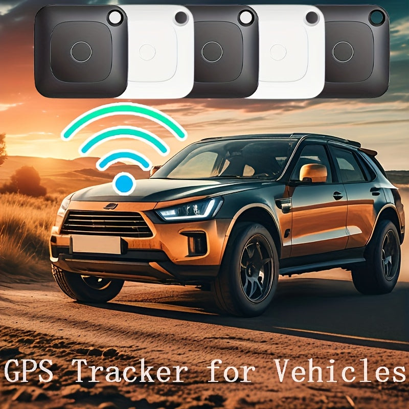 Car GPS Tracker, Portable Real-Time GPS Tracking Device, Global Coverage Location Tracker, Suitable for Cars, Cats And Dogs, Keys, Wallets, Etc., Get Rid Of The Habit Of Forgetting Things And Make Your Travel Easier, Only App