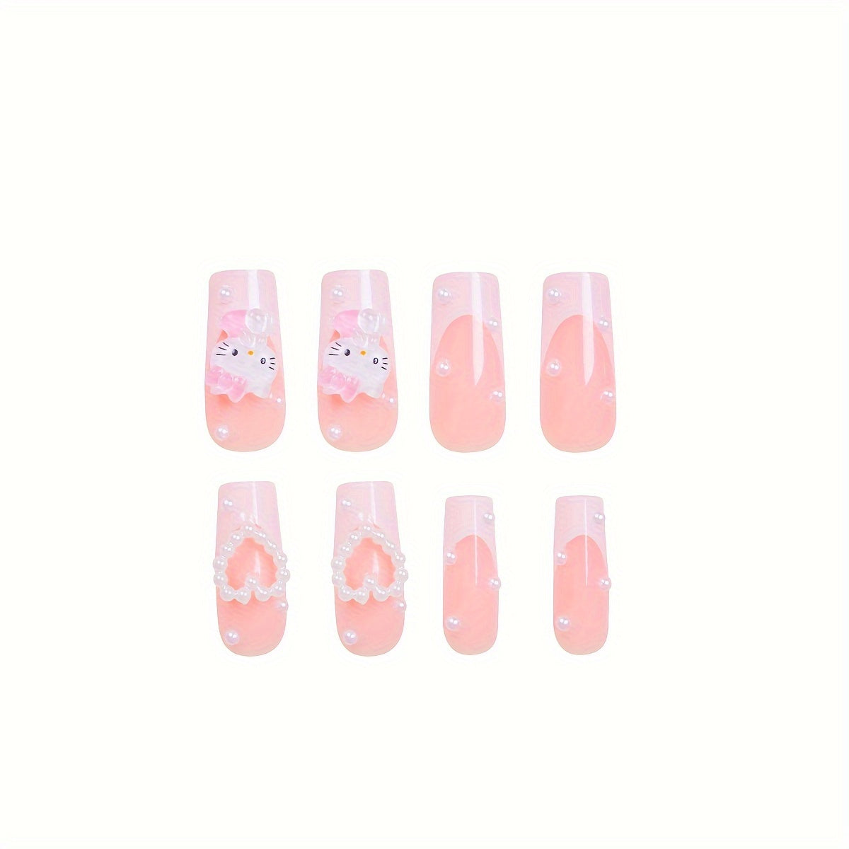 Elis French Style Hello Kitty Press-On