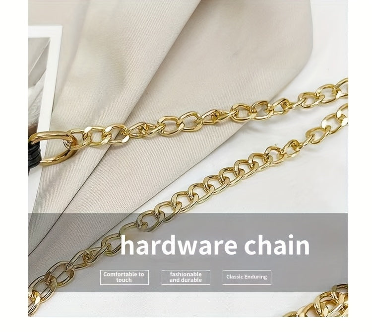 Pink Snake Print Crossbody BagFor Women, Stylish Women's Crocodile Pattern Handbag - Black Shoulder Bag With Detachable Strap Golden-Tone Hardware & Chain Strap, Crossbody Bag Purse Christmas Bags For Gifts Christmas Gift Bag