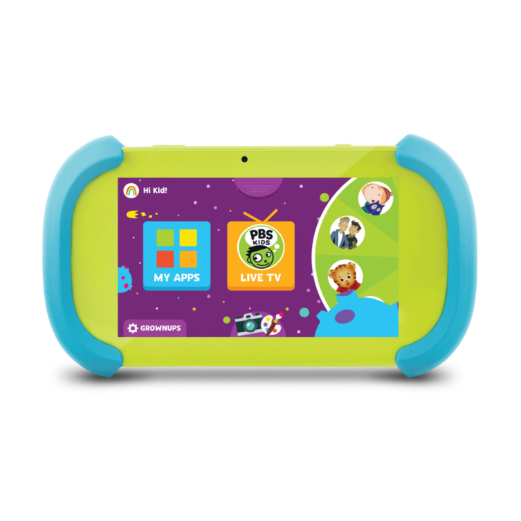 PBS Kids - Playtime Pad 2.0 - 7" HD Kids Safe Tablet + Live TV