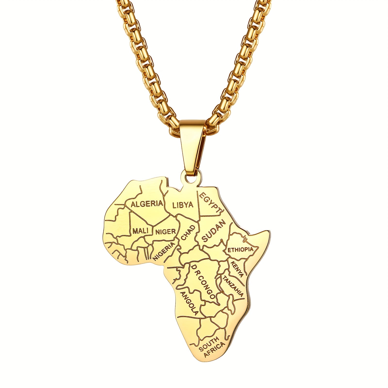 Classic African Pendant Necklace