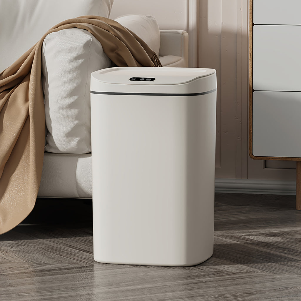 Smart Trash Can, Easily Opened with A Wave Of Your Hand, Tightly Sealed, Effectively Blocking Odors, Keeping The Air Fresh, Stylish In Appearance, Sturdy And Durable, Easy to Clean.