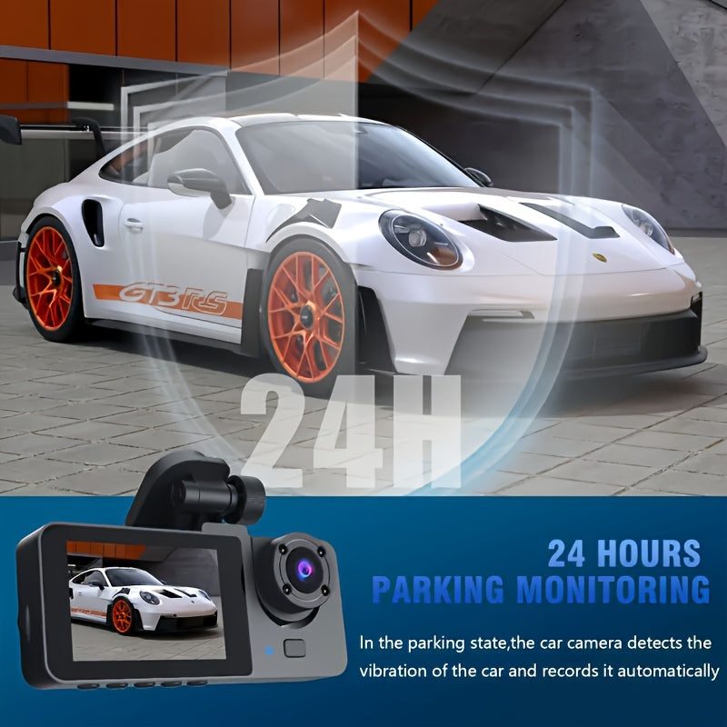 3-channel 4k Full Dash Cam