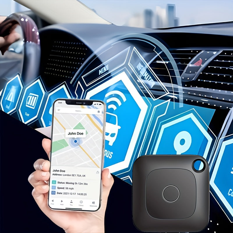 Car GPS Tracker, Portable Real-Time GPS Tracking Device, Global Coverage Location Tracker, Suitable for Cars, Cats And Dogs, Keys, Wallets, Etc., Get Rid Of The Habit Of Forgetting Things And Make Your Travel Easier, Only App