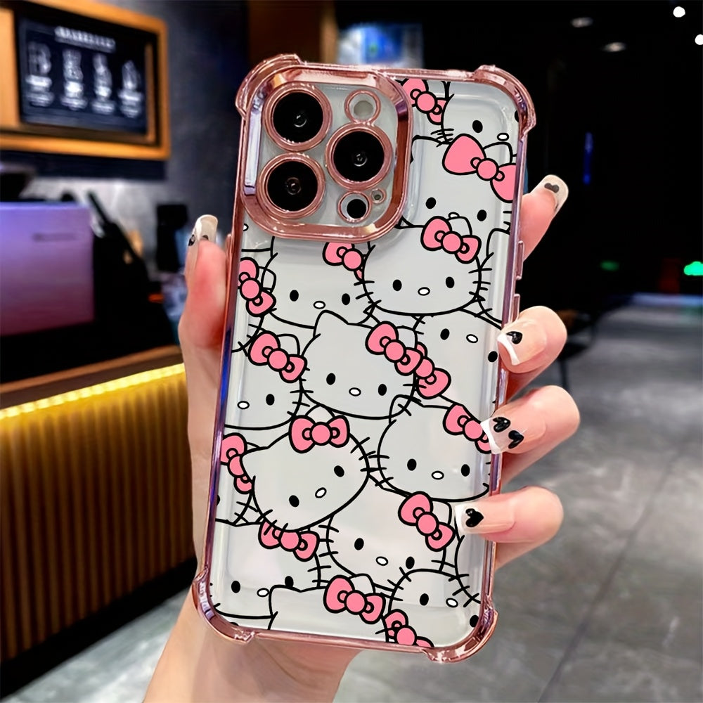 Transparent Hello Kitty Phone Case