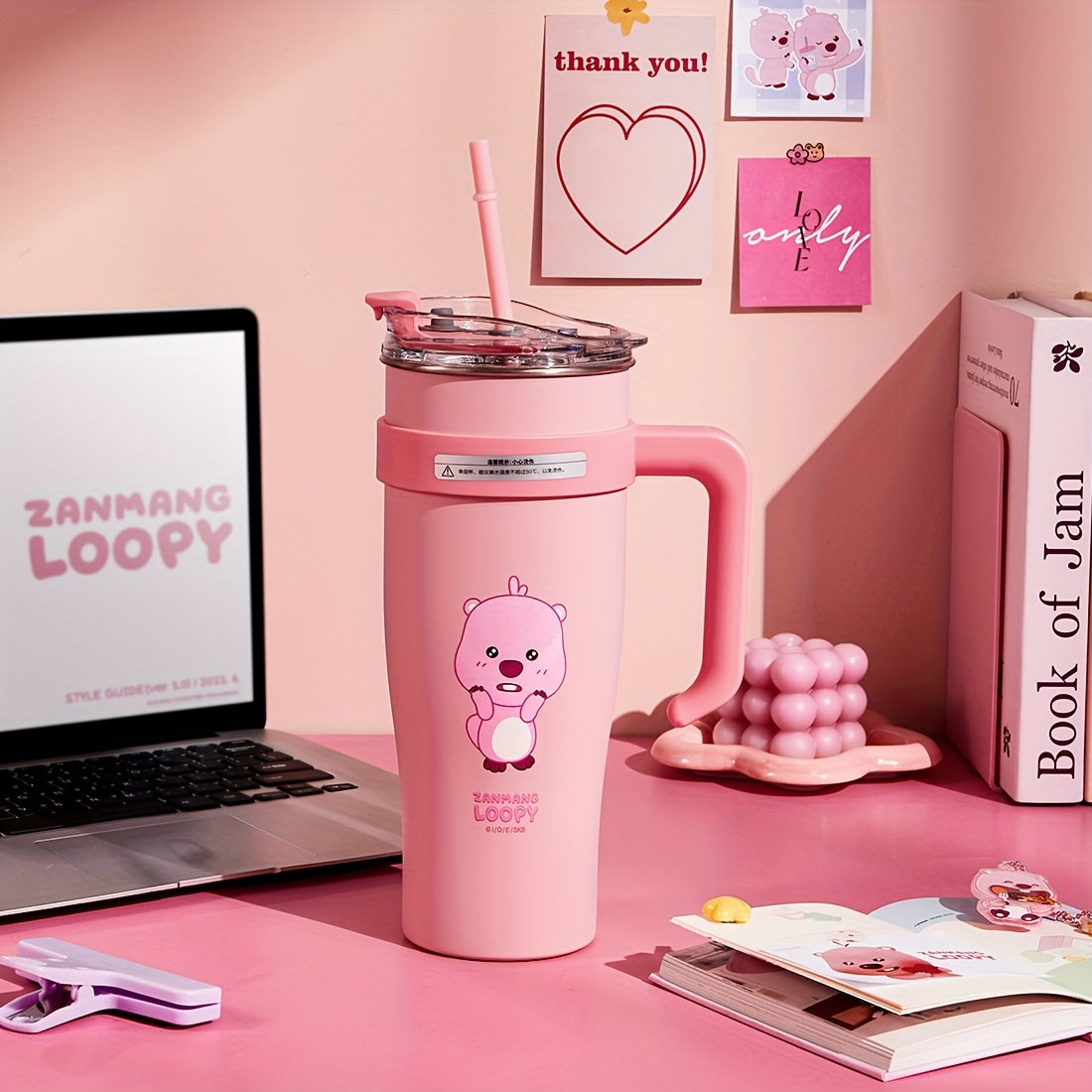 Mama Bear Tumbler with Straw