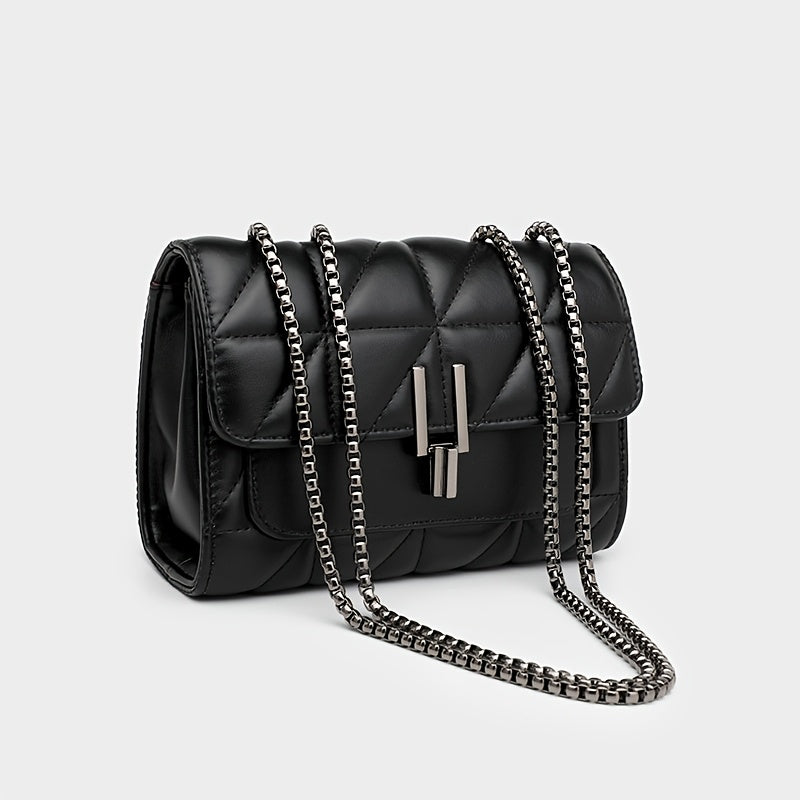 Sofia Black Luxury Crossbody Bag