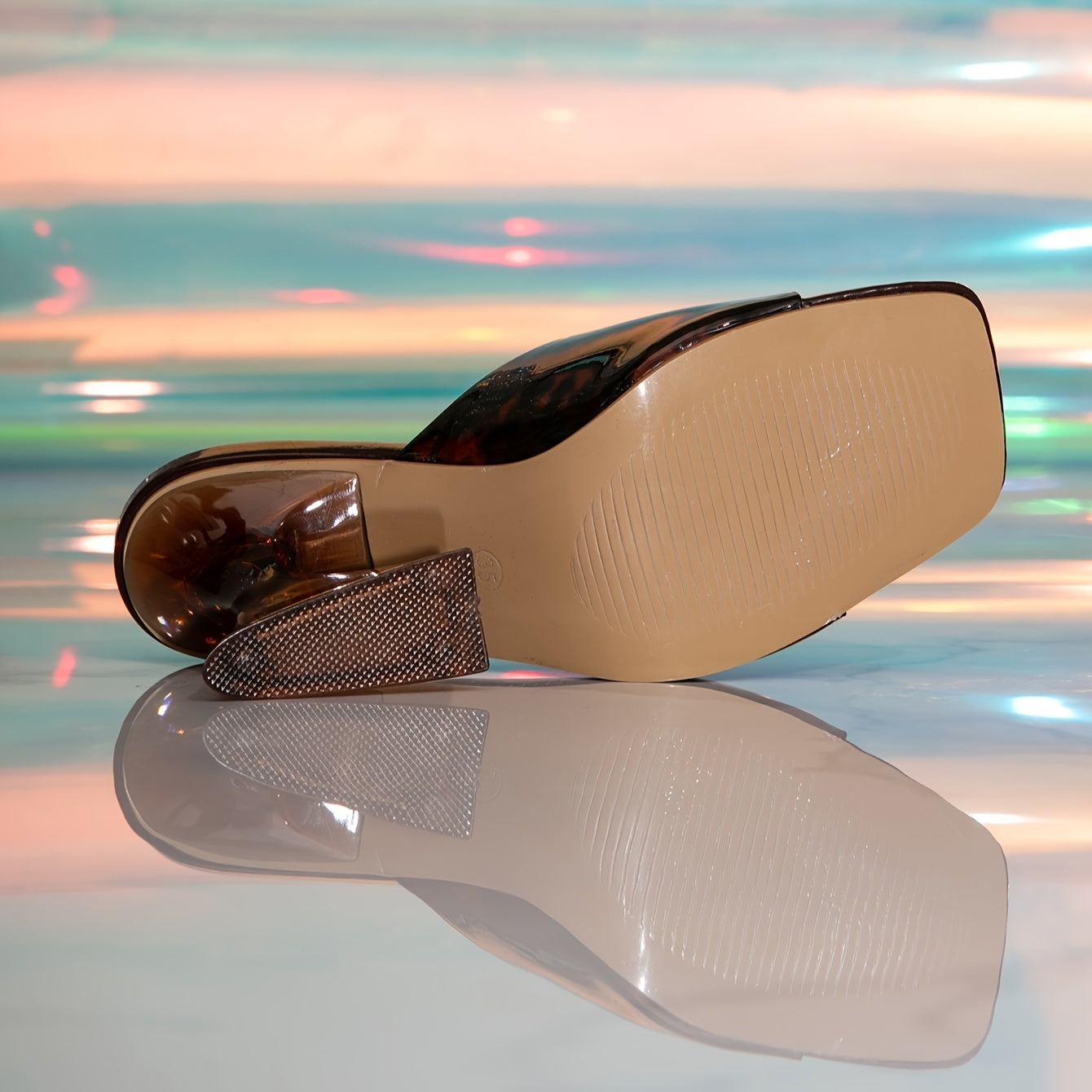 Pandora Leopard Print High-Heel