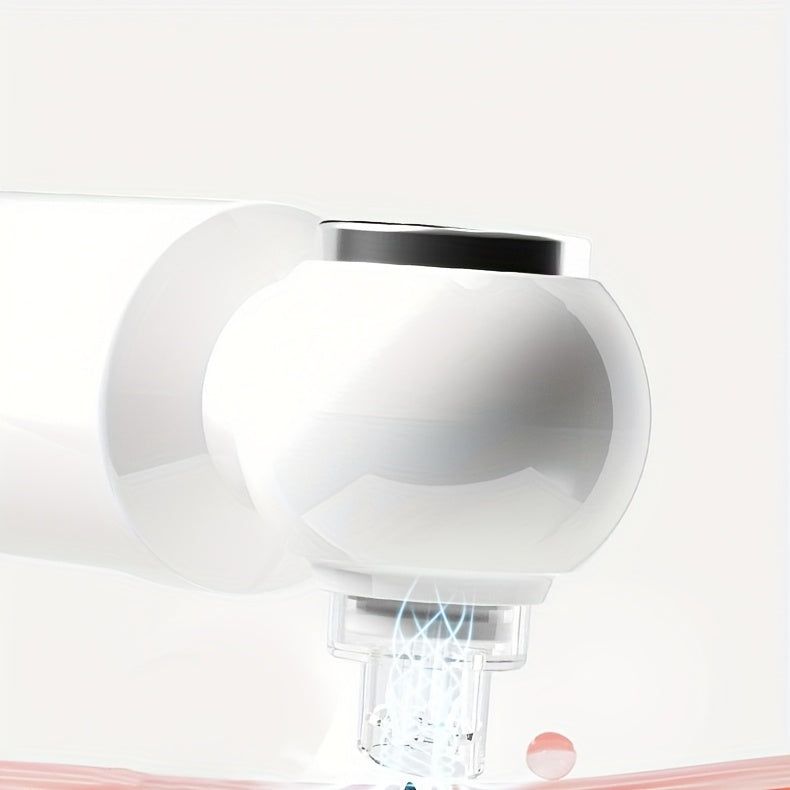 [USB Charging Beauty Device] 6-Head Blackhead Cleaner, Vacuum Electric Blackhead Pore Cleaner, USB Charging Mini Bubble Beauty Device, To Activate Heating Mode, Press And Hold The Power Button For 3 Seconds. Automatically Mai