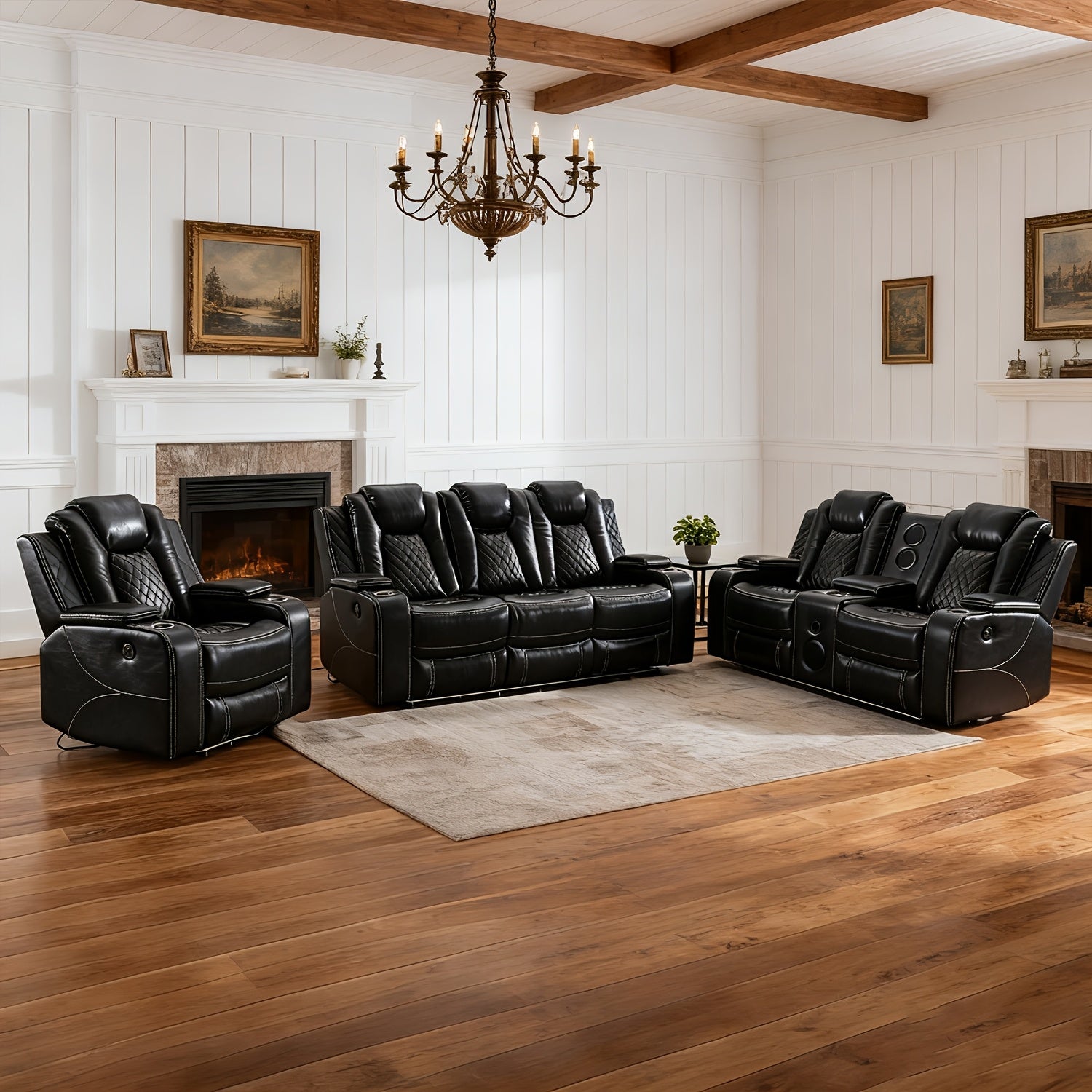 Skyward 3pcs Power Recliner Set