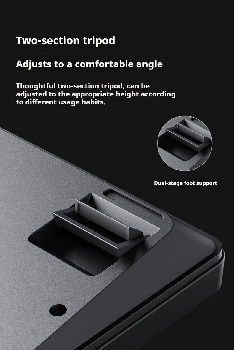 EWEADN Wired Silent Gaming Keyboard with RGB Backlit, Side-Printed Gradient Keycaps, Ergonomic Design & Multimedia Knob Control - USB-Powered for PC, Laptop, Desktop, Windows, Mac, Workstation Use, Gaming Accessories, Profess