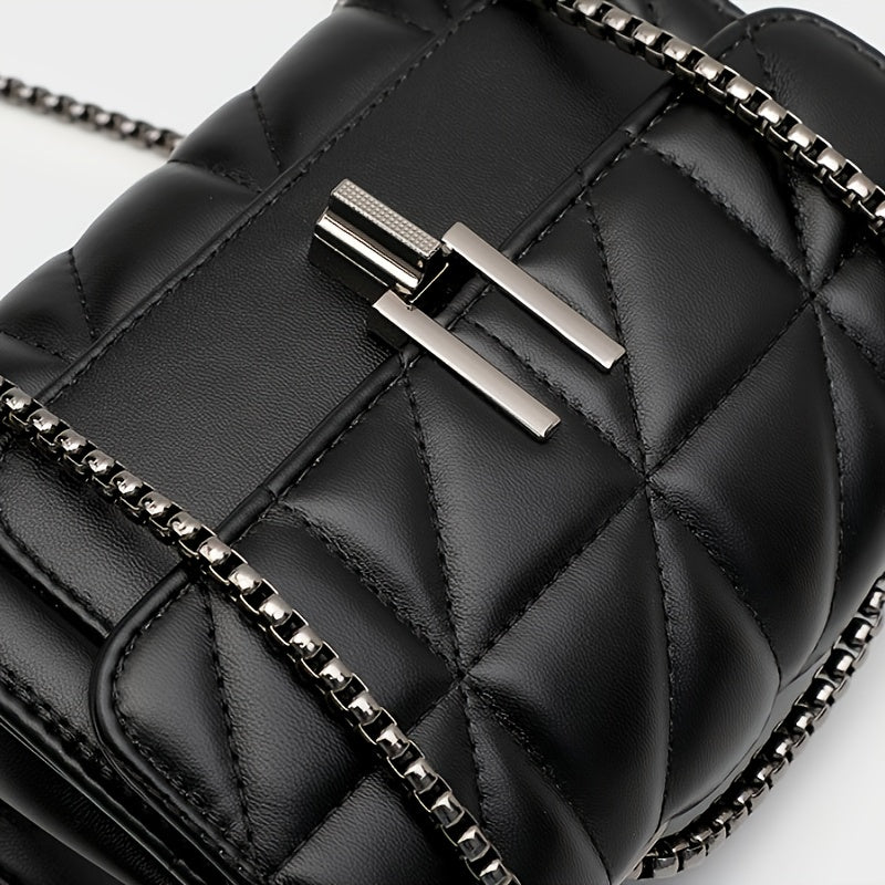 Sofia Black Luxury Crossbody Bag