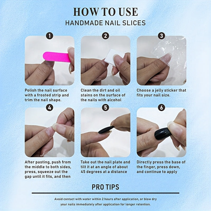 [High-Quality, Press On Nails] 24pcs Medium Square Press On Nails - High-Quality, Easy to Apply, Pink Gradient Nail Art with Smudge-Proof Adhesive, Perfect for Daily Wear by Women, Cute Short Nails, Everyday Nail Style, Gloss