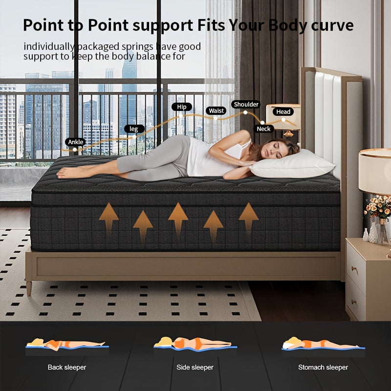 chrome 10/12 Inch Hybrid Mattress