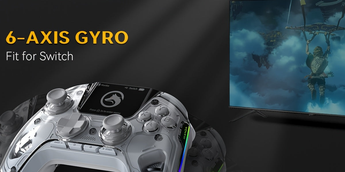 Interactive Screen Wireless Gaming Controller