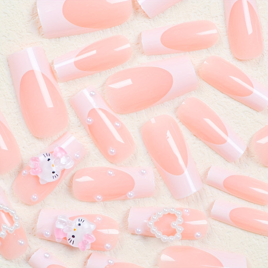 Elis French Style Hello Kitty Press-On